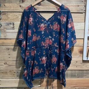 Decree | Sheer Floral Top